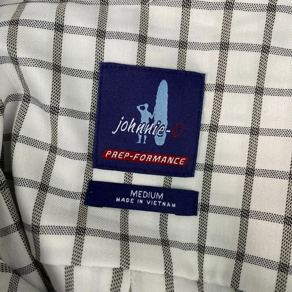 Johnnie O Shirt Mens Medium Louisville Cardinals Button Up Signor Plaid NEW - Picture 8 of 12